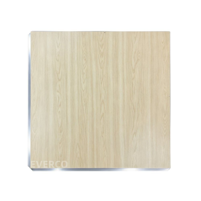 Matte Light Wood Veneer Screw-Lock Portable Dance Floor for Indoor Wedding Events
