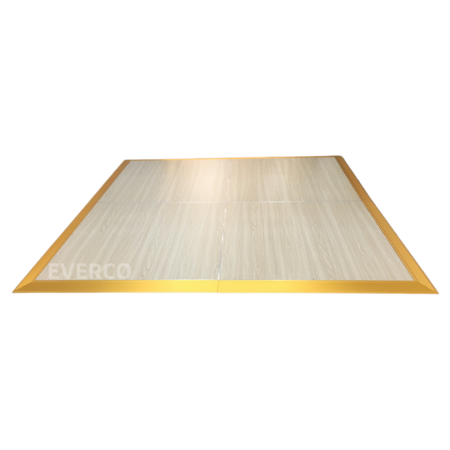 Matte Light Wood Veneer Screw-Lock Portable Dance Floor for Indoor Wedding Events,EVERCO-Screw-Lock/Cam-Lock/Waterproof Portable Dance Floor for Rental Company Outdoor Indoor Wedding Hotel Events,Matte Light Wood Veneer Portable Dance Floor Indoor Events
