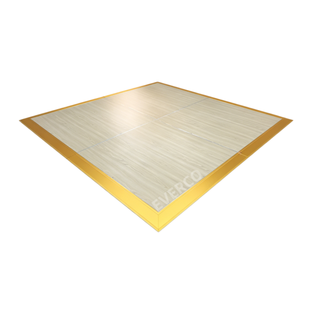 Matte Light Wood Veneer Screw-Lock Portable Dance Floor for Indoor Wedding Events,EVERCO-Screw-Lock/Cam-Lock/Waterproof Portable Dance Floor for Rental Company Outdoor Indoor Wedding Hotel Events,Matte Light Wood Veneer Portable Dance Floor Indoor Events