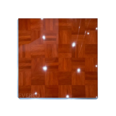 Premium Glossy Wood Veneer Modular Dance Floor Panels for Weddings & Events,EVERCO-Screw-Lock/Cam-Lock/Waterproof Portable Dance Floor for Rental Company Outdoor Indoor Wedding Hotel Events,Glossy Wood Veneer Modular Dance Floor for Weddings & Events
