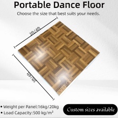 Matte Wood Parquet Cam-Lock Portable Dance Floor for Rental Business,EVERCO-Screw-Lock/Cam-Lock/Waterproof Portable Dance Floor for Rental Company Outdoor Indoor Wedding Hotel Events,Matte Wood Parquet Cam-Lock Portable Dance Floor for Rental Business