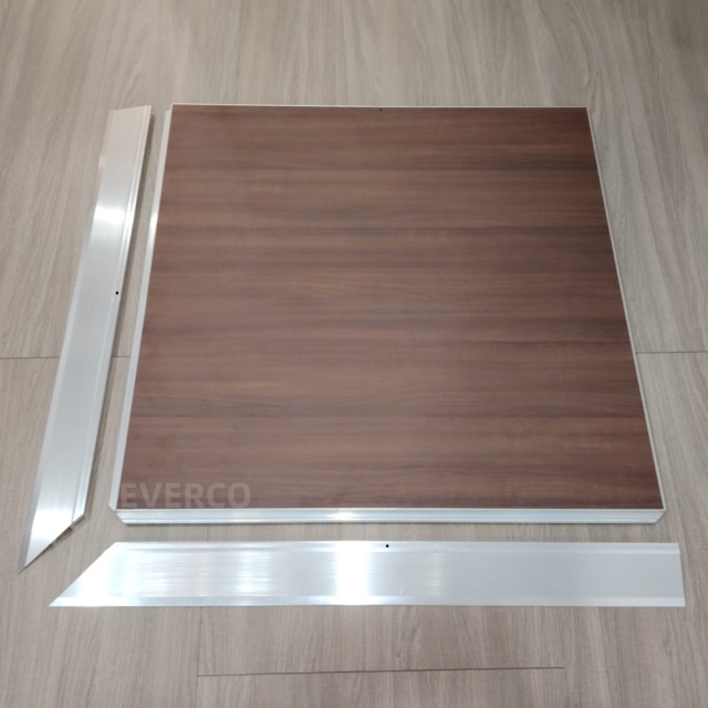 Dark Walnut Brown Veneer Screw Lock Portable Dance Floor Panel for Party Events,EVERCO-Screw-Lock/Cam-Lock/Waterproof Portable Dance Floor for Rental Company Outdoor Indoor Wedding Hotel Events,Dark Walnut Brown Veneer Portable Dance Floor Party Events