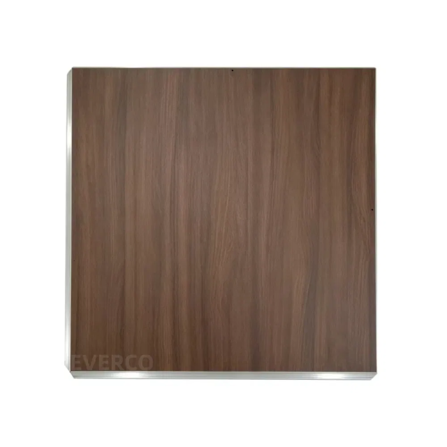 Dark Walnut Brown Veneer Screw Lock Portable Dance Floor Panel for Party Events,EVERCO-Screw-Lock/Cam-Lock/Waterproof Portable Dance Floor for Rental Company Outdoor Indoor Wedding Hotel Events,Dark Walnut Brown Veneer Portable Dance Floor Party Events