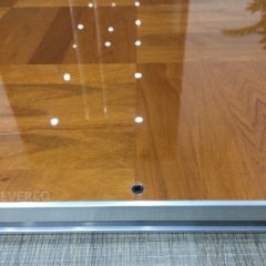Glossy Teak Wood Veneer Dance Floor Panels for Weddings & Events,EVERCO-Screw-Lock/Cam-Lock/Waterproof Portable Dance Floor for Rental Company Outdoor Indoor Wedding Hotel Events,Glossy Teak Veneer Dance Floor Panels for Weddings & Events