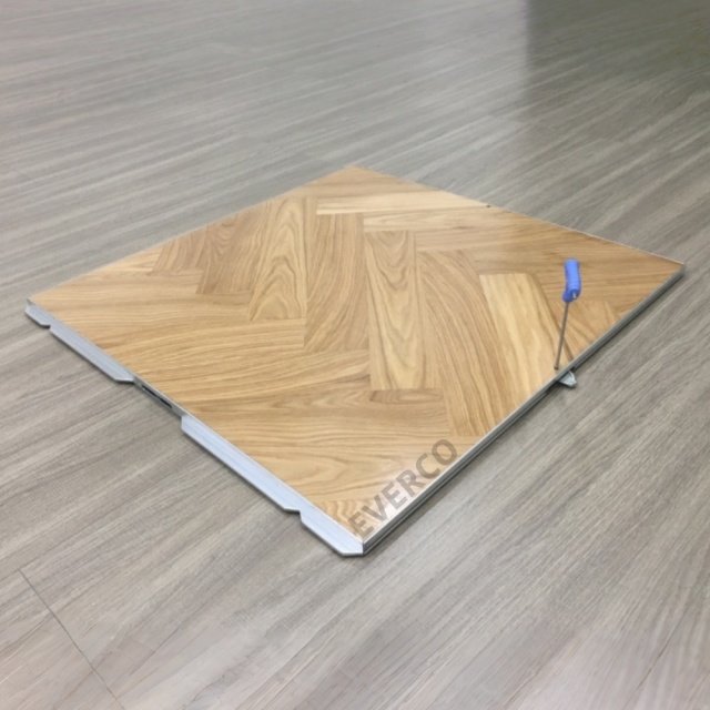 Oak Wood Veneer Cam-Lock Portable Modular Dance Floor for Events,EVERCO-Screw-Lock/Cam-Lock/Waterproof Portable Dance Floor for Rental Company Outdoor Indoor Wedding Hotel Events,Oak Wood Cam-Lock Portable Modular Dance Floor for Events