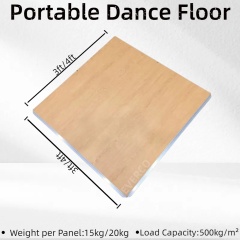 Matte Wood Veneer Screw Lock Portable Dance Floor for Rental Business,EVERCO-Screw-Lock/Cam-Lock/Waterproof Portable Dance Floor for Rental Company Outdoor Indoor Wedding Hotel Events,Matte Wood Veneer Screw Lock Portable Dance Floor