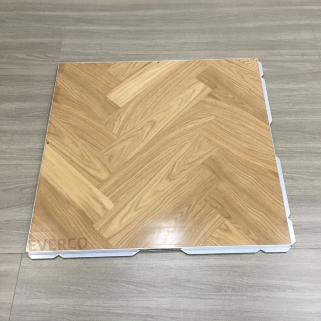 Oak Wood Veneer Cam-Lock Portable Modular Dance Floor for Events,EVERCO-Screw-Lock/Cam-Lock/Waterproof Portable Dance Floor for Rental Company Outdoor Indoor Wedding Hotel Events,Oak Wood Cam-Lock Portable Modular Dance Floor for Events