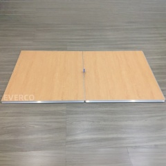 Matte Wood Veneer Screw Lock Portable Dance Floor for Rental Business,EVERCO-Screw-Lock/Cam-Lock/Waterproof Portable Dance Floor for Rental Company Outdoor Indoor Wedding Hotel Events,Matte Wood Veneer Screw Lock Portable Dance Floor
