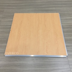 Matte Wood Veneer Screw Lock Portable Dance Floor for Rental Business,EVERCO-Screw-Lock/Cam-Lock/Waterproof Portable Dance Floor for Rental Company Outdoor Indoor Wedding Hotel Events,Matte Wood Veneer Screw Lock Portable Dance Floor