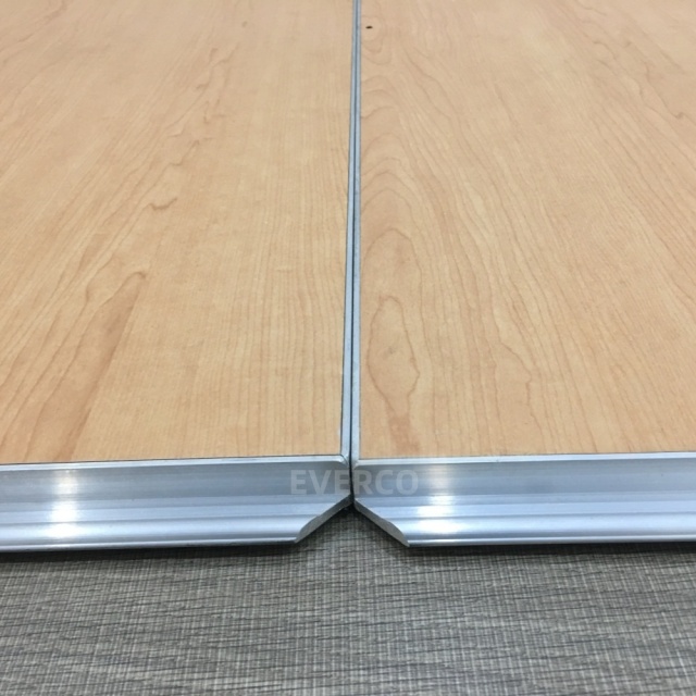 Matte Wood Veneer Screw Lock Portable Dance Floor for Rental Business,EVERCO-Screw-Lock/Cam-Lock/Waterproof Portable Dance Floor for Rental Company Outdoor Indoor Wedding Hotel Events,Matte Wood Veneer Screw Lock Portable Dance Floor