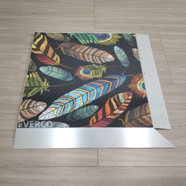 Custom Feather Print Portable Dance Floor Panels for Events,EVERCO-Screw-Lock/Cam-Lock/Waterproof Portable Dance Floor for Rental Company Outdoor Indoor Wedding Hotel Events,Custom Feather Print Portable Dance Floor Panels for Events