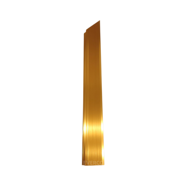Gold Beveled Aluminum Edge for Screw Lock Dance Floor,EVERCO-Screw-Lock/Cam-Lock/Waterproof Portable Dance Floor for Rental Company Outdoor Indoor Wedding Hotel Events,Gold Beveled Aluminum Edge for Screw Lock Dance Floor
