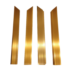 Gold Beveled Aluminum Edge for Screw Lock Dance Floor,EVERCO-Screw-Lock/Cam-Lock/Waterproof Portable Dance Floor for Rental Company Outdoor Indoor Wedding Hotel Events,Gold Beveled Aluminum Edge for Screw Lock Dance Floor
