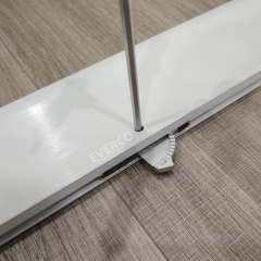 White Straight Aluminum Edge Trim for Cam-Lock Portable Dance Floors,EVERCO-Screw-Lock/Cam-Lock/Waterproof Portable Dance Floor for Rental Company Outdoor Indoor Wedding Hotel Events,White Straight Aluminum Edge Trim for Cam-Lock Portable Dance Floors