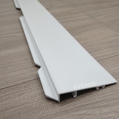 White Straight Aluminum Edge Trim for Cam-Lock Portable Dance Floors,EVERCO-Screw-Lock/Cam-Lock/Waterproof Portable Dance Floor for Rental Company Outdoor Indoor Wedding Hotel Events,White Straight Aluminum Edge Trim for Cam-Lock Portable Dance Floors