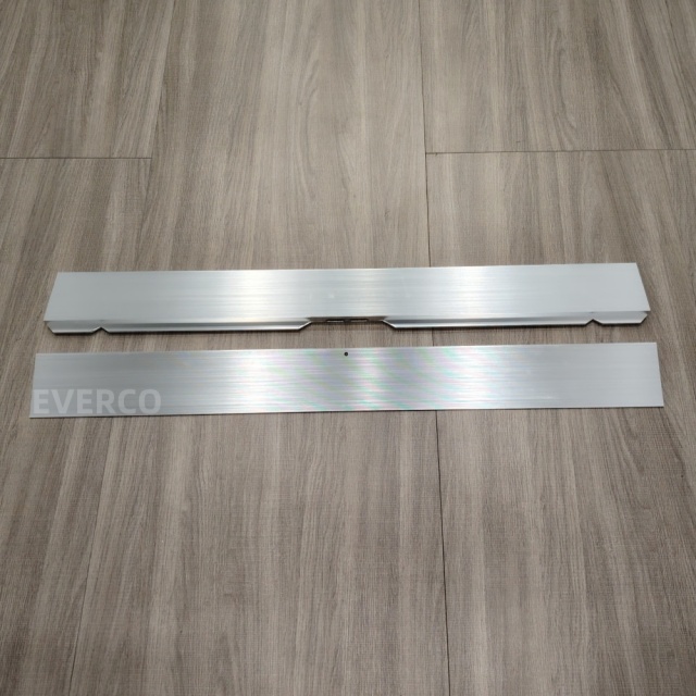 Silver Straight Aluminum Edge Trim for Cam-Lock Modular Dance Floor,EVERCO-Screw-Lock/Cam-Lock/Waterproof Portable Dance Floor for Rental Company Outdoor Indoor Wedding Hotel Events,Silver Straight Aluminum Edge Trim for Cam-Lock Dance Floor