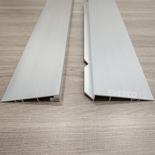Silver Straight Aluminum Edge Trim for Cam-Lock Modular Dance Floor,EVERCO-Screw-Lock/Cam-Lock/Waterproof Portable Dance Floor for Rental Company Outdoor Indoor Wedding Hotel Events,Silver Straight Aluminum Edge Trim for Cam-Lock Dance Floor