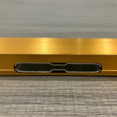 Gold Straight Aluminum Edge Trim for Cam-Lock Modular Dance Floor,EVERCO-Screw-Lock/Cam-Lock/Waterproof Portable Dance Floor for Rental Company Outdoor Indoor Wedding Hotel Events,Gold Straight Aluminum Edge Trim for Cam-Lock Dance Floor