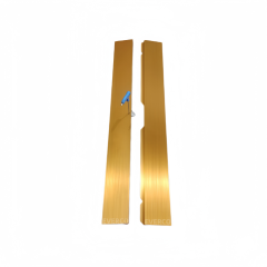 Gold Straight Aluminum Edge Trim for Cam-Lock Modular Dance Floor,EVERCO-Screw-Lock/Cam-Lock/Waterproof Portable Dance Floor for Rental Company Outdoor Indoor Wedding Hotel Events,Gold Straight Aluminum Edge Trim for Cam-Lock Dance Floor