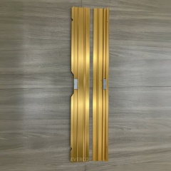 Gold Straight Aluminum Edge Trim for Cam-Lock Modular Dance Floor,EVERCO-Screw-Lock/Cam-Lock/Waterproof Portable Dance Floor for Rental Company Outdoor Indoor Wedding Hotel Events,Gold Straight Aluminum Edge Trim for Cam-Lock Dance Floor