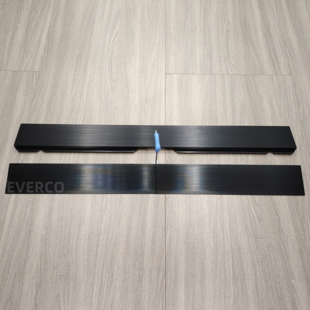 Black Straight Aluminum Edge Trim for Cam-Lock Portable  Dance Floor,EVERCO-Screw-Lock/Cam-Lock/Waterproof Portable Dance Floor for Rental Company Outdoor Indoor Wedding Hotel Events,Black Straight Aluminum Edge Trim for Cam-Lock Dance Floor