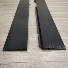 Black Straight Aluminum Edge Trim for Cam-Lock Portable  Dance Floor,EVERCO-Screw-Lock/Cam-Lock/Waterproof Portable Dance Floor for Rental Company Outdoor Indoor Wedding Hotel Events,Black Straight Aluminum Edge Trim for Cam-Lock Dance Floor