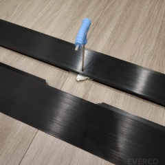 Black Straight Aluminum Edge Trim for Cam-Lock Portable  Dance Floor,EVERCO-Screw-Lock/Cam-Lock/Waterproof Portable Dance Floor for Rental Company Outdoor Indoor Wedding Hotel Events,Black Straight Aluminum Edge Trim for Cam-Lock Dance Floor