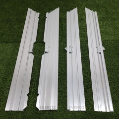 Silver Beveled Aluminum Edge for Cam Lock Dance Floor,EVERCO-Screw-Lock/Cam-Lock/Waterproof Portable Dance Floor for Rental Company Outdoor Indoor Wedding Hotel Events,Silver Beveled Aluminum Edge for Cam-Lock Dance Floor