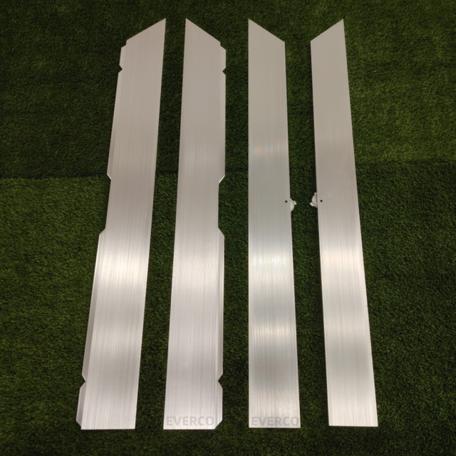Silver Beveled Aluminum Edge for Cam Lock Dance Floor,EVERCO-Screw-Lock/Cam-Lock/Waterproof Portable Dance Floor for Rental Company Outdoor Indoor Wedding Hotel Events,Silver Beveled Aluminum Edge for Cam-Lock Dance Floor