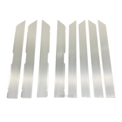 Silver Beveled Aluminum Edge for Cam Lock Dance Floor,EVERCO-Screw-Lock/Cam-Lock/Waterproof Portable Dance Floor for Rental Company Outdoor Indoor Wedding Hotel Events,Silver Beveled Aluminum Edge for Cam-Lock Dance Floor
