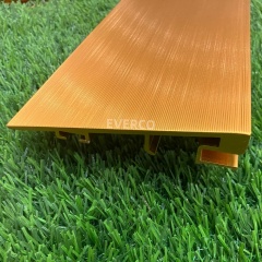 Gold Beveled Aluminum Edge for Cam-Lock Dance Floor Panels,EVERCO-Screw-Lock/Cam-Lock/Waterproof Portable Dance Floor for Rental Company Outdoor Indoor Wedding Hotel Events,Gold Beveled Aluminum Edge for Cam-Lock Dance Floor Panels
