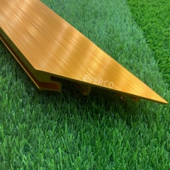 Gold Beveled Aluminum Edge for Cam-Lock Dance Floor Panels,EVERCO-Screw-Lock/Cam-Lock/Waterproof Portable Dance Floor for Rental Company Outdoor Indoor Wedding Hotel Events,Gold Beveled Aluminum Edge for Cam-Lock Dance Floor Panels