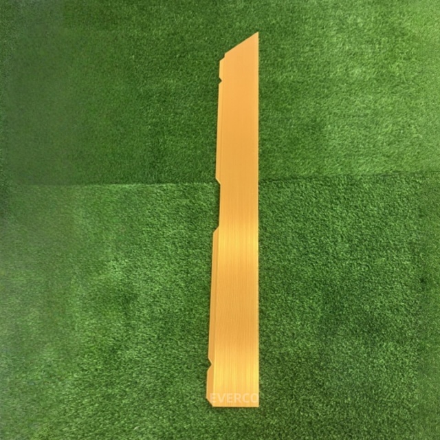 Gold Beveled Aluminum Edge for Cam-Lock Dance Floor Panels,EVERCO-Screw-Lock/Cam-Lock/Waterproof Portable Dance Floor for Rental Company Outdoor Indoor Wedding Hotel Events,Gold Beveled Aluminum Edge for Cam-Lock Dance Floor Panels