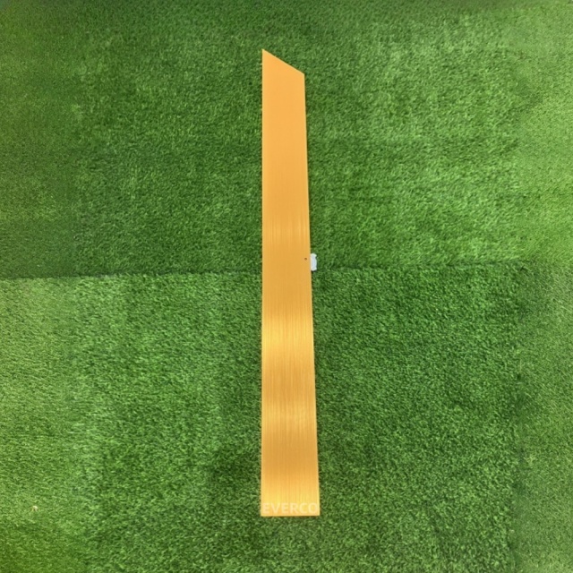 Gold Beveled Aluminum Edge for Cam-Lock Dance Floor Panels,EVERCO-Screw-Lock/Cam-Lock/Waterproof Portable Dance Floor for Rental Company Outdoor Indoor Wedding Hotel Events,Gold Beveled Aluminum Edge for Cam-Lock Dance Floor Panels
