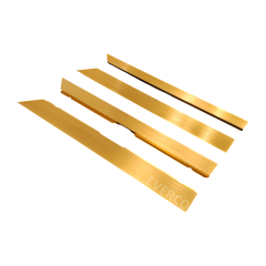 Gold Beveled Aluminum Edge for Cam-Lock Dance Floor Panels,EVERCO-Screw-Lock/Cam-Lock/Waterproof Portable Dance Floor for Rental Company Outdoor Indoor Wedding Hotel Events,Gold Beveled Aluminum Edge for Cam-Lock Dance Floor Panels