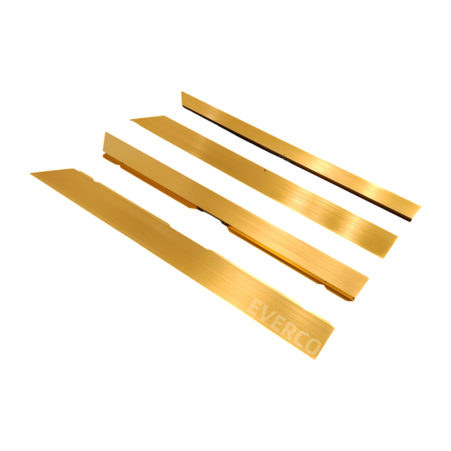 Gold Beveled Aluminum Edge for Cam-Lock Dance Floor Panels,EVERCO-Screw-Lock/Cam-Lock/Waterproof Portable Dance Floor for Rental Company Outdoor Indoor Wedding Hotel Events,Gold Beveled Aluminum Edge for Cam-Lock Dance Floor Panels