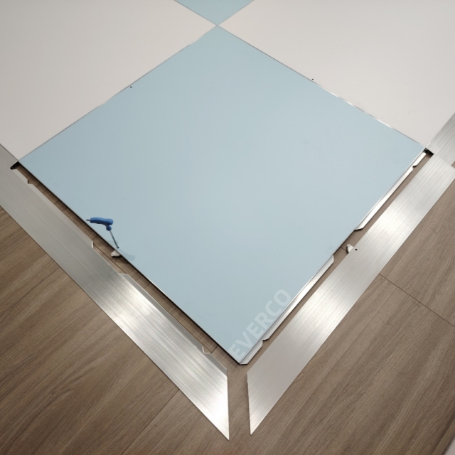 Blue White Checkered Portable Modular Dance Floor for Weddings,EVERCO-Screw-Lock/Cam-Lock/Waterproof Portable Dance Floor for Rental Company Outdoor Indoor Wedding Hotel Events,Blue White Portable Modular Dance Floor for Wedding Events