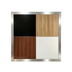 Black White Natural Wood Walnut Color-Block Dance Floor,EVERCO-Screw-Lock/Cam-Lock/Waterproof Portable Dance Floor for Rental Company Outdoor Indoor Wedding Hotel Events,Black White Natural Wood Walnut Color-Block Dance Floor