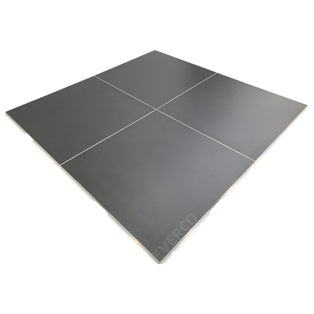 Waterproof Matte Black Cam-Lock Portable Modular Dance Floor,EVERCO-Screw-Lock/Cam-Lock/Waterproof Portable Dance Floor for Rental Company Outdoor Indoor Wedding Hotel Events,Waterproof Matte Black Cam-Lock Portable Modular Dance Floor