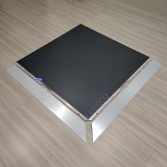 Waterproof Matte Black Cam-Lock Portable Modular Dance Floor,EVERCO-Screw-Lock/Cam-Lock/Waterproof Portable Dance Floor for Rental Company Outdoor Indoor Wedding Hotel Events,Waterproof Matte Black Cam-Lock Portable Modular Dance Floor