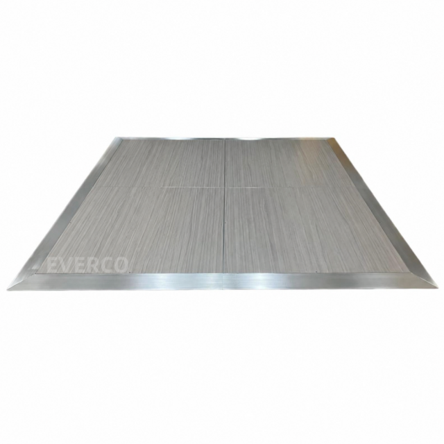 Waterproof Gray Wood Veneer Cam-Lock Portable Dance Floor,EVERCO-Screw-Lock/Cam-Lock/Waterproof Portable Dance Floor for Rental Company Outdoor Indoor Wedding Hotel Events,Waterproof Gray Wood Veneer Cam-Lock Portable Dance Floor