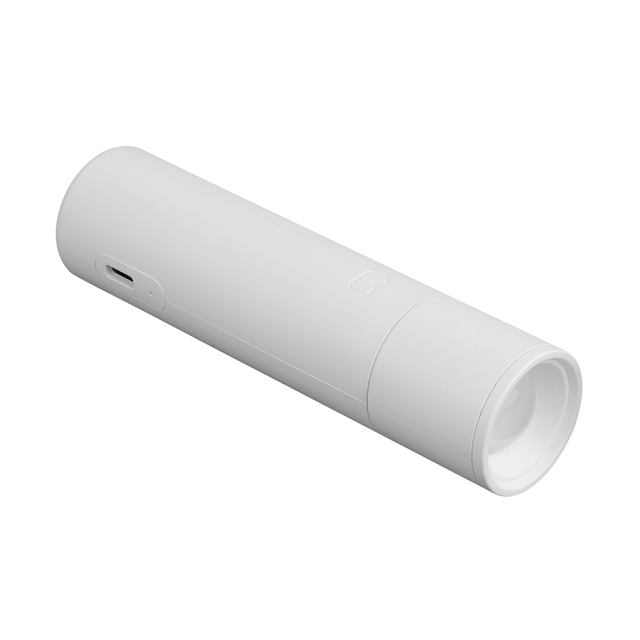 Compact handheld LED flashlight transformed from the main lamp head.