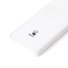 Sensitive touch sensor switch on the folding lamp base, available for OEM ODM logo customization.