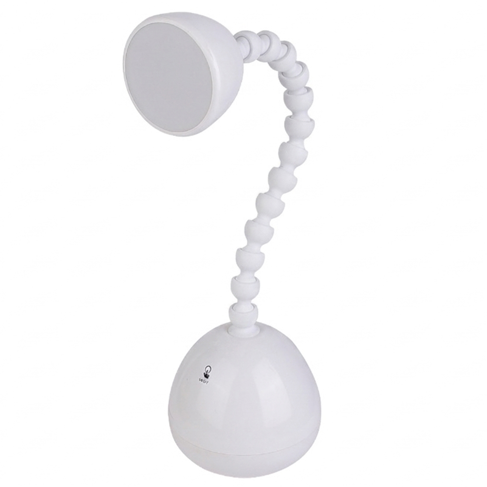 LED reading lamp with sensitive touch sensor switch and 3-level dimming for professional workspace.
