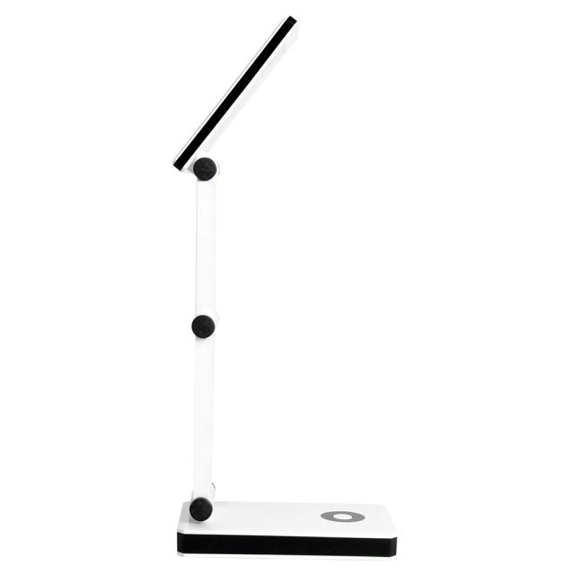 Slim side profile of fully extended foldable LED light, ideal for B2B procurement and global trade.