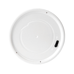Detailed view of the bottom base design of the LED table lamp