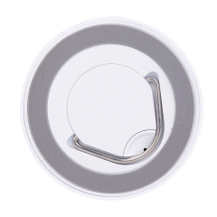 Bottom view of the LED atmosphere lamp showing the integrated metal hook