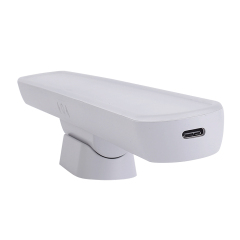 Close-up shot of the side profile focusing on the integrated Type-C charging port of the portable bar lamp