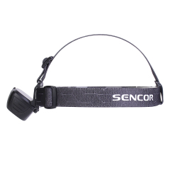 A complete top-down layout of the elastic headband system, illustrating the full diameter adjustment mechanism and the balance provided by the integrated top strap.