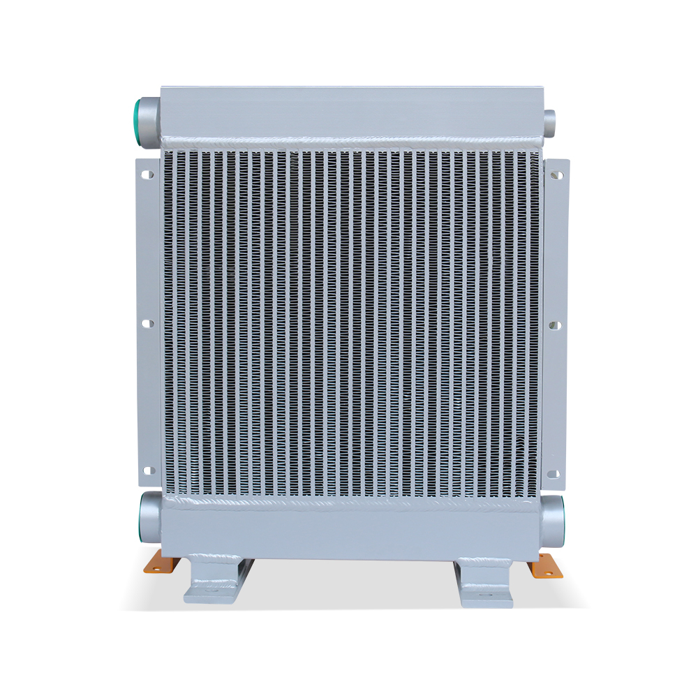 Hydraulic Oil Cooler AD1680T-CA: Lightweight aluminum construction, air-cooled, flow rate 300 L/min, pressure 2.0 MPa, with pump bearings, high-pressure model, industrial grade, suitable for computer applications